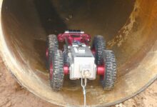 צילום צנרת ביוב