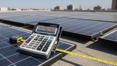 מחשבון פאנלים סולאריים